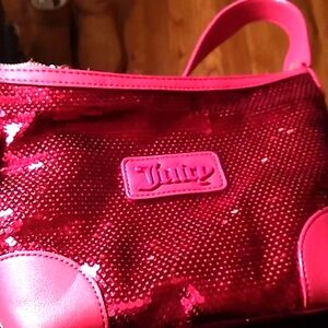 Juicy Couture Pink Sequin Shoulder Bag